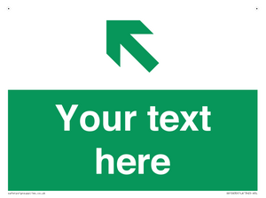 Custom Safe condition: Green Up left arrow